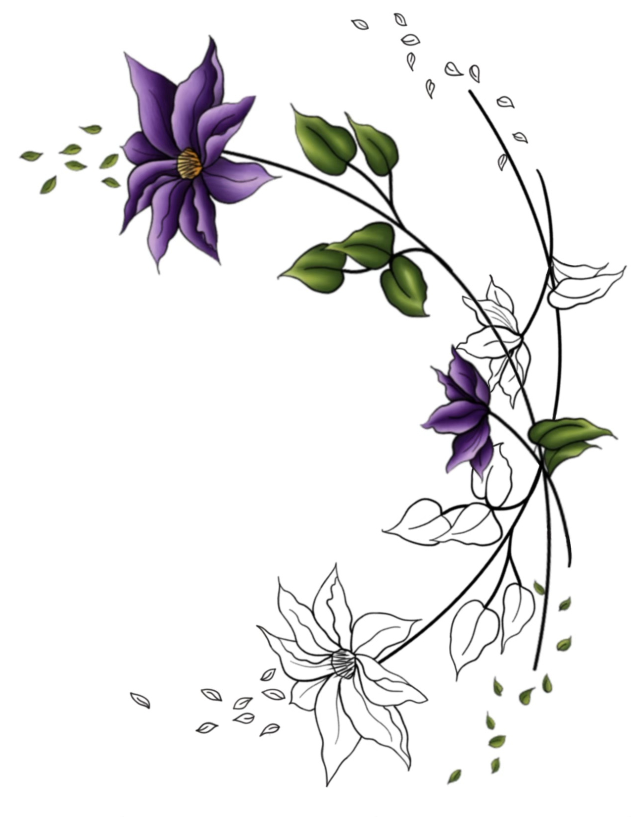 Clematis Bloom Therapy